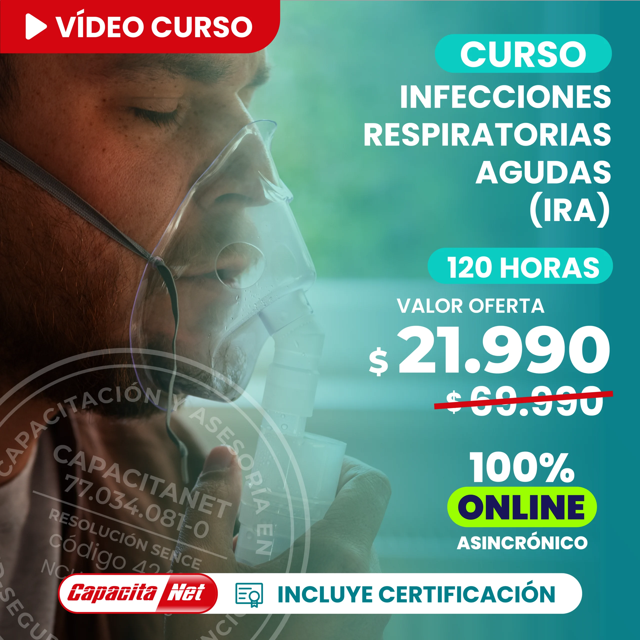 Curso Infecciones respiratorias agudas IRA 120 hrs