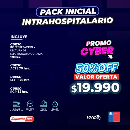 PACK INICIAL INTRAHOSPITALARIO RCP-ACLS-IAAS-ELECTRO.