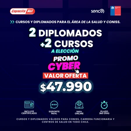 2 DIPLOMADOS + 2 CURSOS A ELECCIÓN