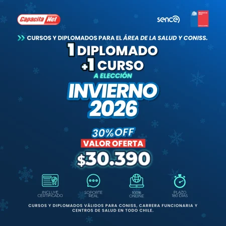 1 DIPLOMADO + 1 CURSO A ELECCIÓN