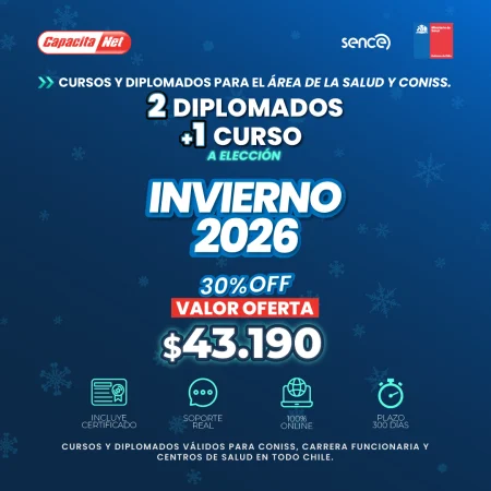 2 DIPLOMADOS + 1 CURSO A ELECCIÓN