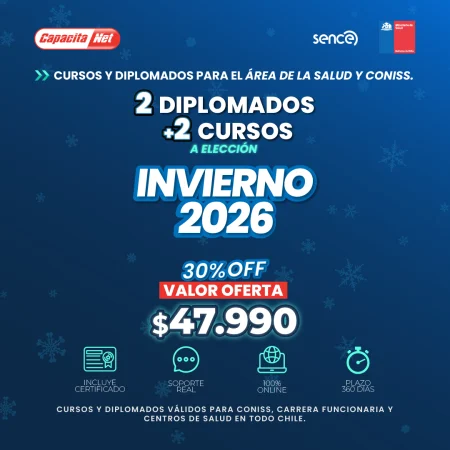 2 DIPLOMADOS + 2 CURSOS A ELECCIÓN