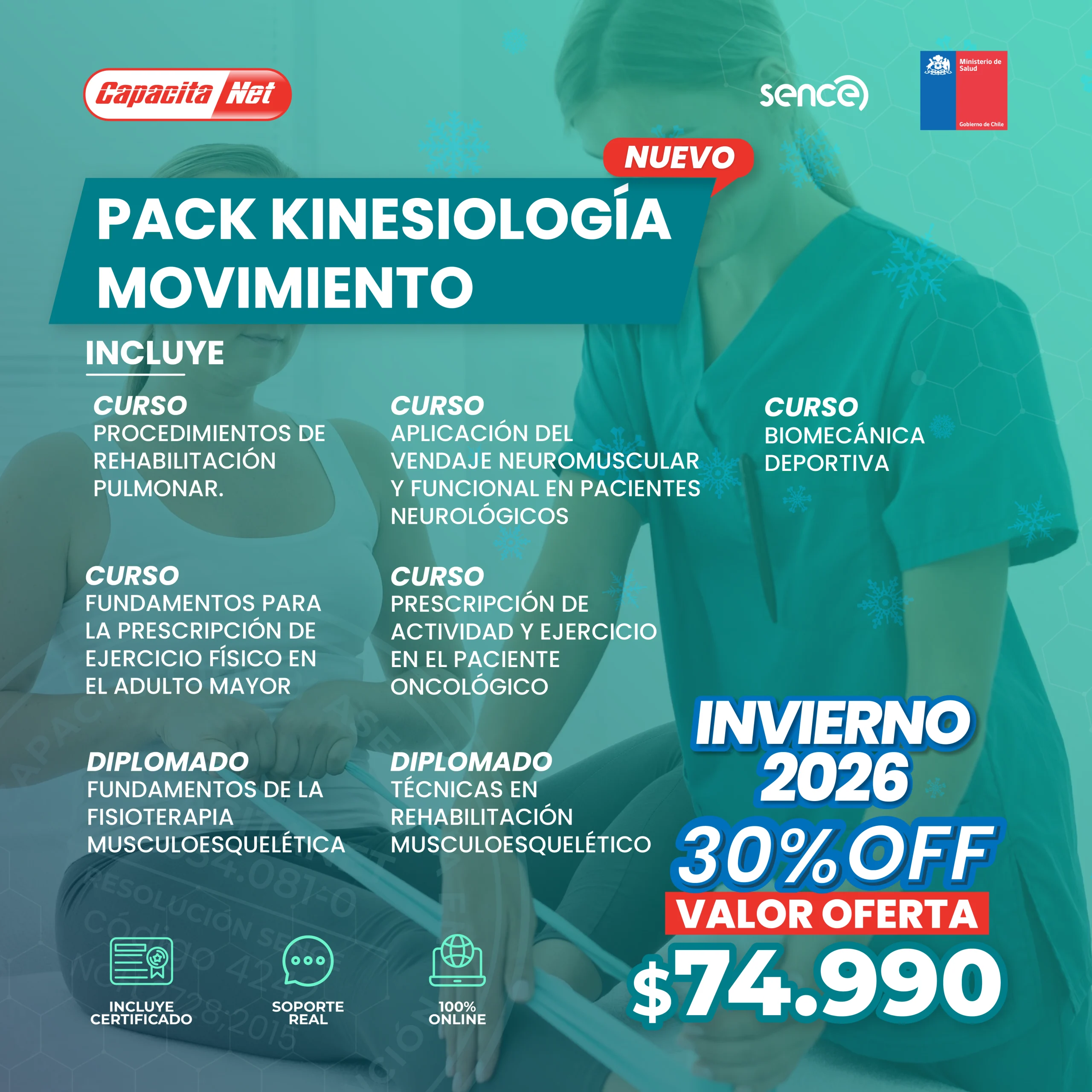 Pack Kinesiología Movimiento