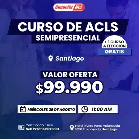 Curso ACLS Semipresencial Santiago