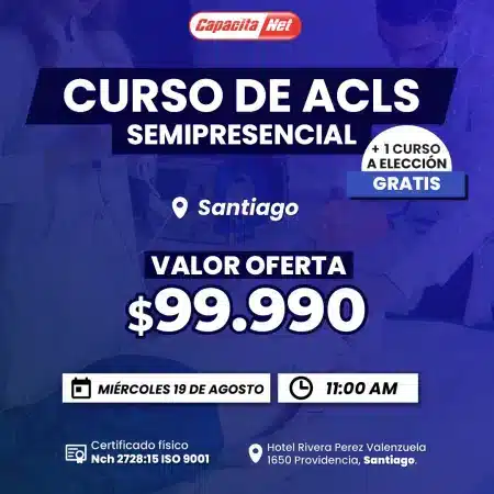 Curso ACLS Semipresencial Santiago