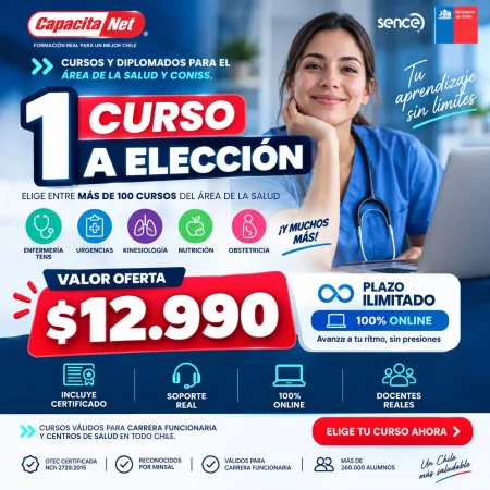 pack 1 curso online asincrónico a elección